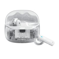 JBL Tune Beam 2 True Wireless Noise Cancelling Earbuds White Ghost